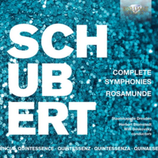 Staatskapelle Dresden / Herbert Blomstedt / Willi Boskovsky - Quintessence Schubert: Complete Symphonies. Rosamunde (CD)