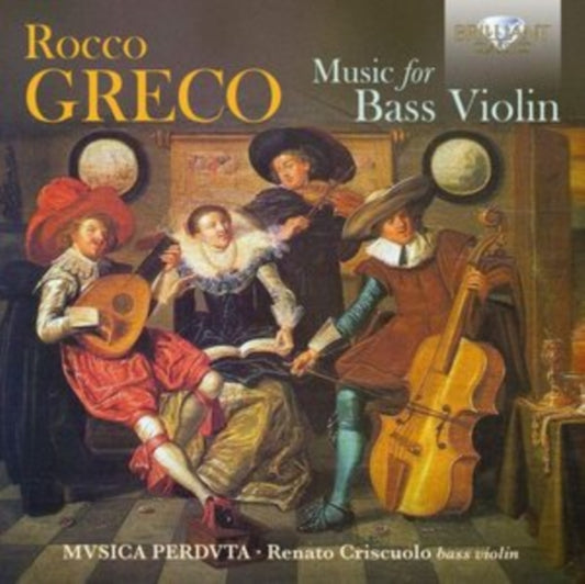 Musica Perduta / Renato Criscuo - Greco Music For Bass Violin (CD)