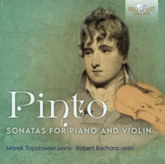 Marek Toporowski / Robert Bachara - Pinto: Sonatas For Piano And Violin (CD)
