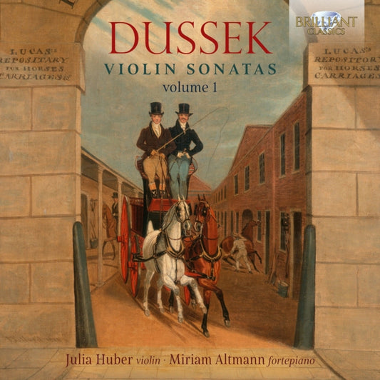 Miriam Altmann-Rose/Julia Huber-Warzecha - Dussek: Violin Sonatas / Volume 1 (CD)