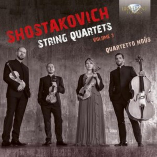 Quartetto Nous - Shostakovich: String Quartets / Volume 3 (CD)