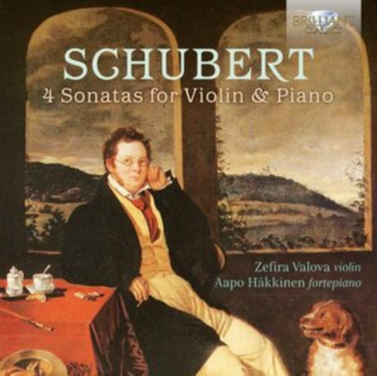 Zefira Valova / Aapo Hakkinen - Schubert / 4 Sonatas For Violin & Piano (CD)