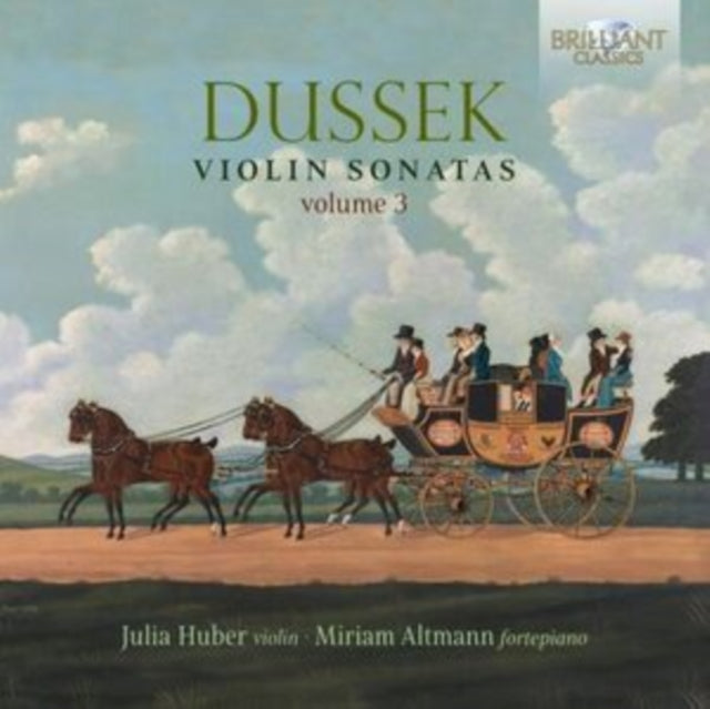 Julia Huber / Miriam Altmann - Dussek: Violin Sonatas / Volume 3 (CD)