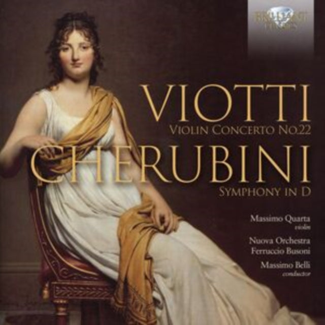 Massimo Quarta/Massimo Belli/Nuova Orchestra Ferruccio Busoni - Viotti: Violin Concerto No.22 / Cherubini: Symphony In D (CD)