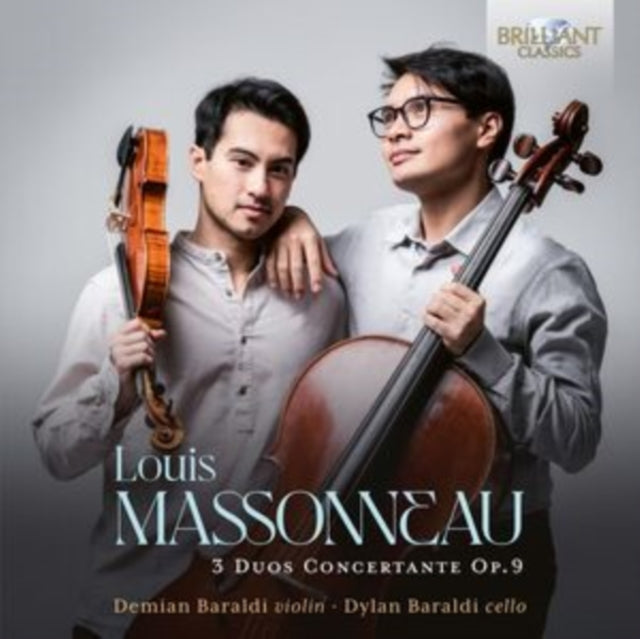Dylan Baraldi / Demian Baraldi - Massonneau: 3 Duos Concertante Op.9 (CD)