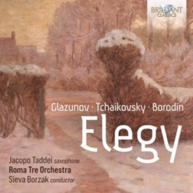Jacopo Taddei / Roma Tre Orchestra / Sieva Borzak - Elegy: Music By Glazunov / Tchaikovsky / Borodin (CD)
