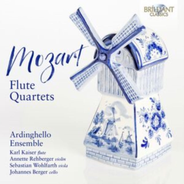 Ardinghello Ensemble / Karl Kaiser / Annette Rehberger / Sebastian Wohlfarth / Johannes Berger - Mozart: Flute Quartets (CD)