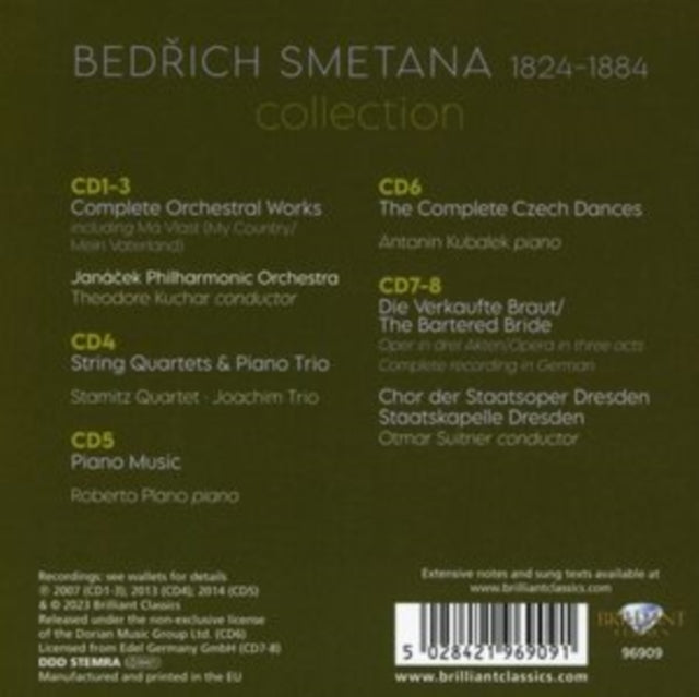 Various Artists - Bedrich Smetana Collection (CD)