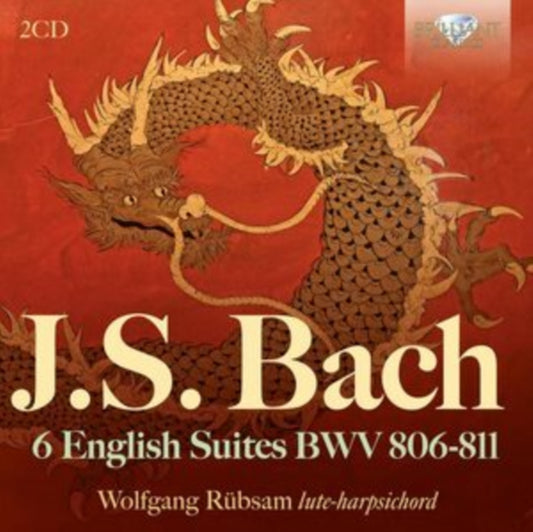 Wolfgang Rubsam - J.S. Bach 6 English Suites Bwv 806-811 (CD)