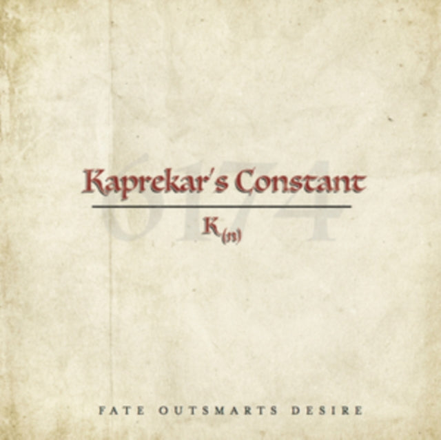 Kaprekars Constant - Fate Outsmarts Desire (CD)