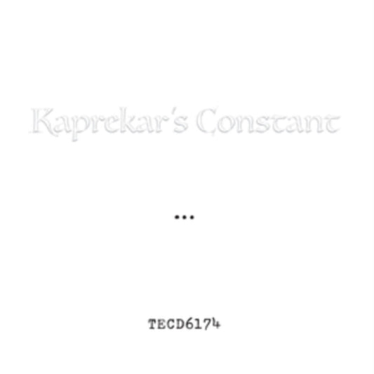 Kaprekars Constant - Meanwhile... (CD)