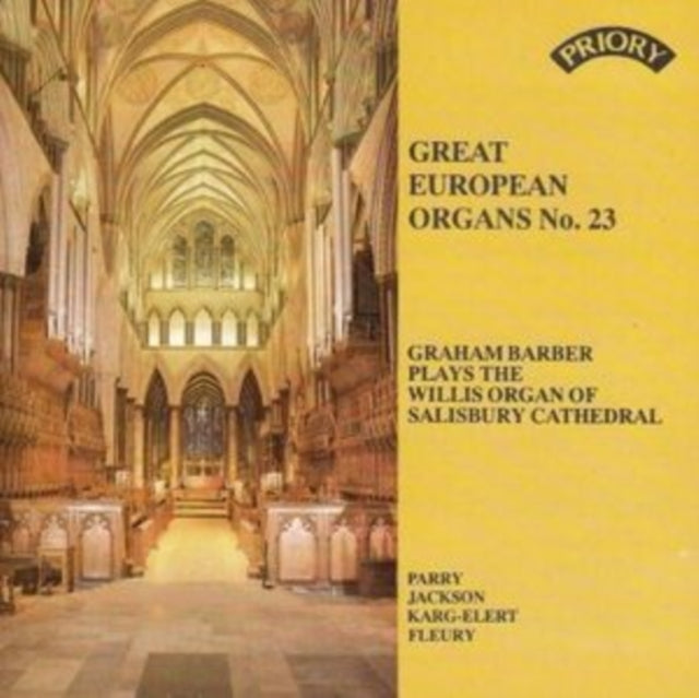 Various Artists - Great European Organs No. 23: Salisbury Cathedral (CD)