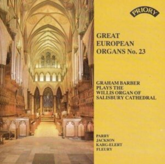 Various Artists - Great European Organs No. 23: Salisbury Cathedral (CD)