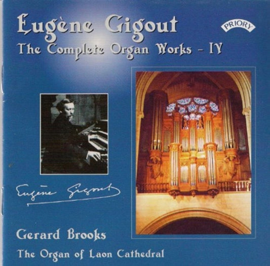 Gerard Brooks Complete Organ Works Of Eugene Gigout Vol. 4 The Organ Of Laon Cathedral. France (CD) (https://lasgo.dmmserver.com/media/640/50286122/5028612207643.jpg)