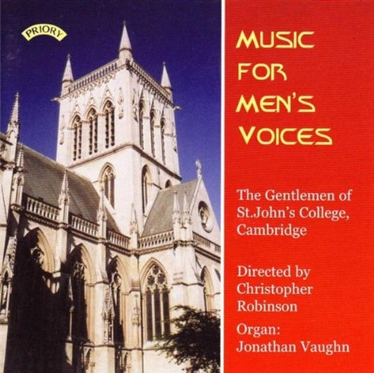 Gentlemen Of St. Johns College / Cambridge / Robinson / Vaughn - Music For Mens Voices (CD)