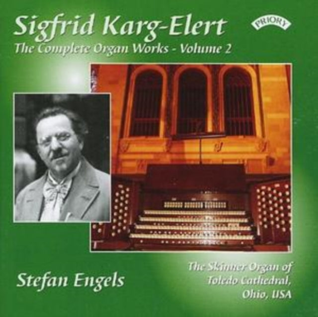 Stefan Engels Complete Organ Works Of Sigfrid Karg Elert Vol. 2 The Skinner Organ Of Toledo Cathedral. Ohio. Usa (CD) (https://lasgo.dmmserver.com/media/640/50286122/5028612208190.jpg)