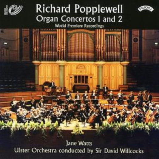 Jane Watts / Ulster Orchestra / Willcocks - Richard Popplewell - Organ Concertos 1 And 2 (CD)