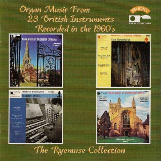 Christopher Robinson Historic Organ Music From 23 British Instruments Recorded In The 1960S: Worcester Cathedral (CD) (https://lasgo.dmmserver.com/media/640/50286122/5028612209333.jpg)