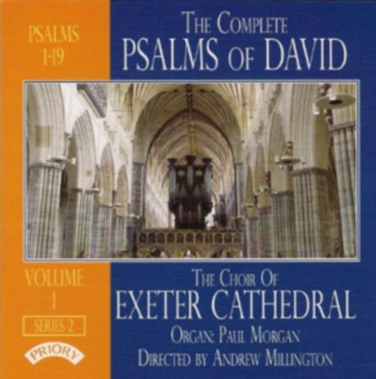 Choir Of Exeter Cathedral / Andrew Millington / Paul Morgan - The Complete Psalms Of David Series 2 Volume 1 (CD)