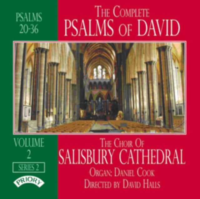 Choir Of Salisbury Cathedral / Halls / Cook - The Complete Psalms Of David Volume 2 (CD)