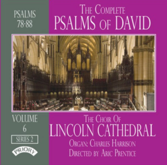 Choir Of Lincoln Cathedral / Prentice / Harrison - The Complete Psalms Of David Series 2 Volume 6 (CD)