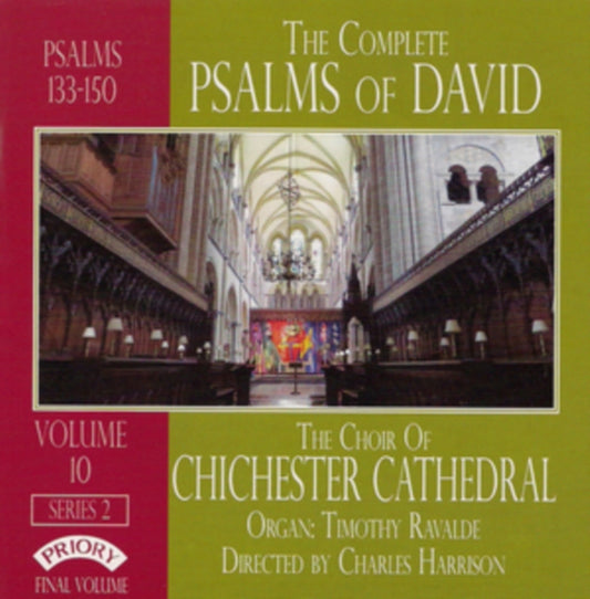 Choir Of Chichester Cathedral / Harrison / Rivalde - The Complete Psalms Of David Series 2 Volume 10 (CD)
