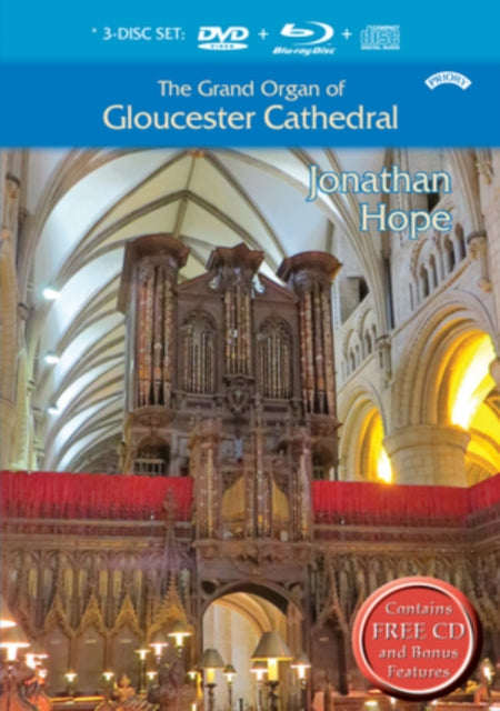 Jonathan Hope - The Grand Organ Of Gloucester Cathedral (DVD)