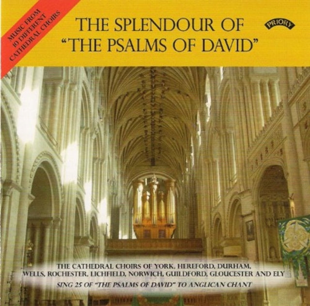 York Minster Choir / Moore - The Splendour Of The Psalms Of David / 10 Cathedral Choirs (CD)