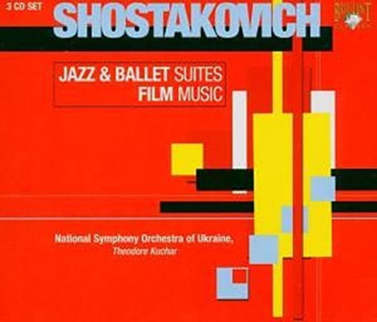 Theodore Kuchar. National Symphony Orchestra Of Ukraine - Shostakovich - Jazz And Ballet Suites. Film Music (CD)