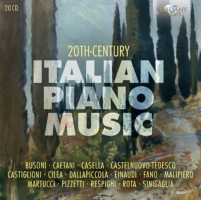 Simonacci-Einaudi-Van Veen-Various - Einaudi-Busoni-Respighi - 20Th Century Italian Piano Music (CD Box Set)
