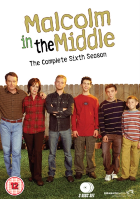 Malcolm In The Middle  Season 6 (DVD)