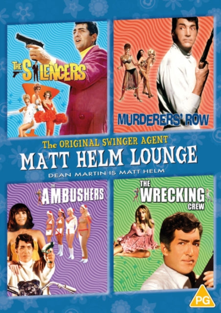 Matt Helm Lounge: The Silencers / Murderers Row / The Ambushers / The Wrecking Crew (DVD)