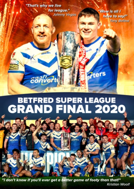 Betfred Super League Grand Final 2020 - Wigan Warriors 4 St Helens 8 (DVD)