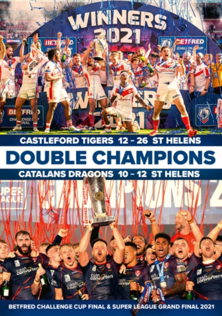 Double Champions - Betfred Challenge Cup Final & Super League Grand Final 2021 (DVD)