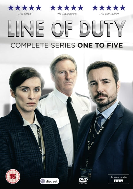 Line Of Duty: Complete Series 1-5 (DVD Box Set)