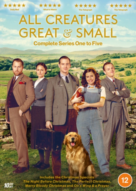 All Creatures Great & Small: Series 1-5 (DVD)