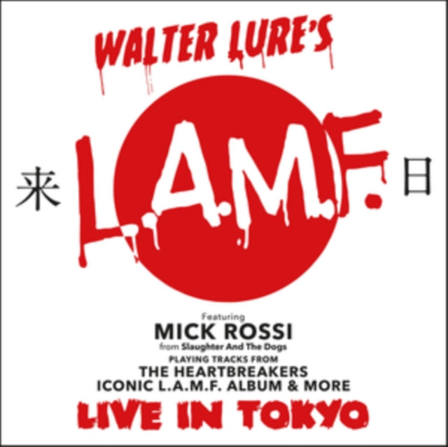 Walter Lures L.A.M.F. & Mick Rossi - Live In Tokyo (Red Vinyl) (Vinyl)