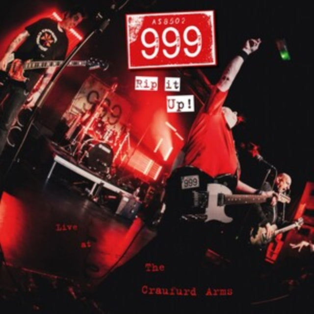999 - Rip It Up! 999 Live At The Craufurd Arms (Vinyl)