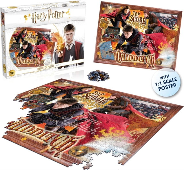 Harry Potter Quidditch 1000 Pieces (Jigsaw Puzzle)