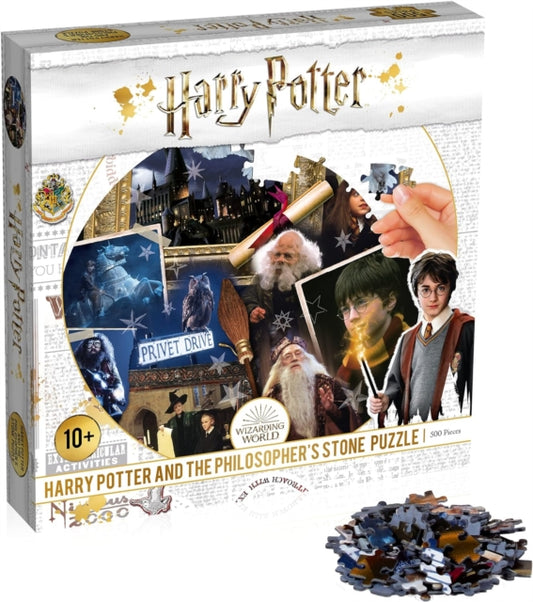 Harry Potter - Harry Potter Kids Round 500pce (Philosopher's Stone) Jigsaw Puzzle (Jigsaw Puzzle)