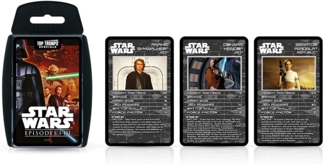 Star Wars - Star Wars 1-3 Top Trumps Specials (Deck Card Games)