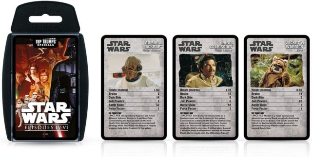 Star Wars - Star Wars 4-6 Top Trumps Specials (Deck Card Games)