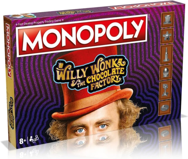 Willy Wonka - Willy Wonka And The Chocolate Factory Monopoly (Board Game)