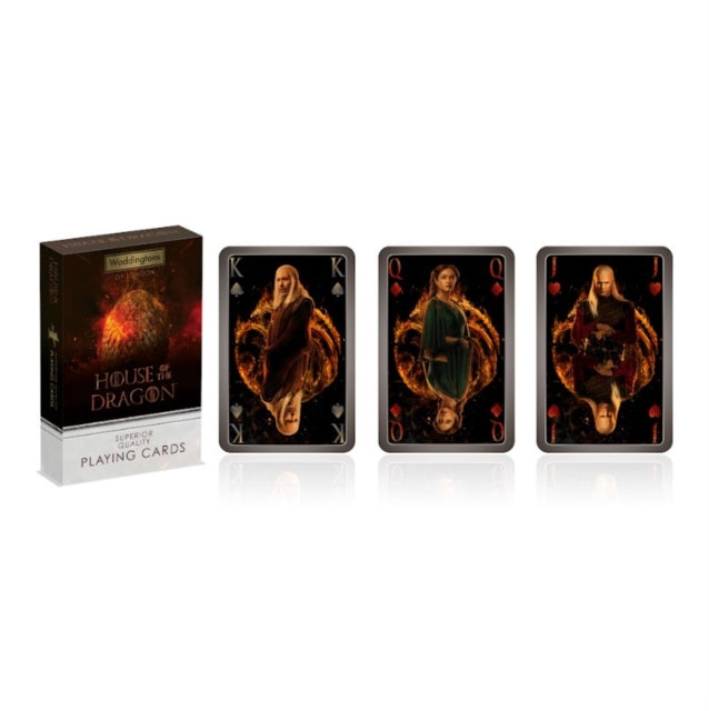 House Of The Dragon Waddingtons Number 1 Playing Cards