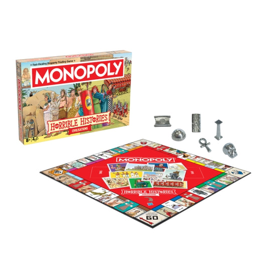 Horrible Histories - Horrible Histories Ancient Civilisations Monopoly (Board Game)