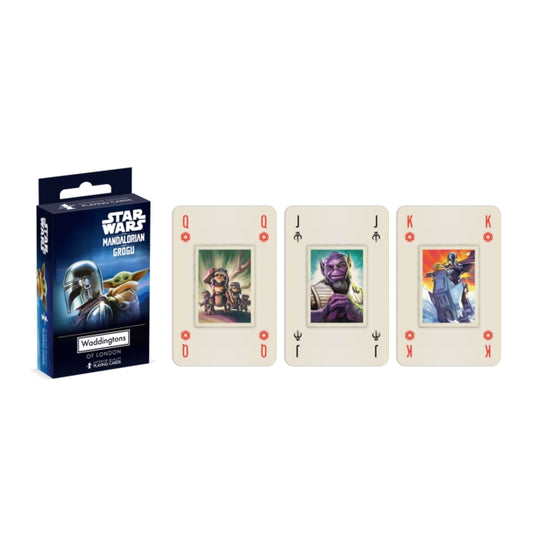 Mandalorian & Grogu Waddingtons Number 1 Playing Cards (Playing Cards)