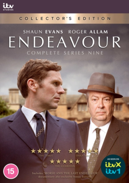 Endeavour: Series 9 (With Documentary) (DVD)