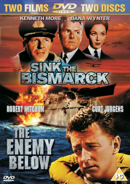 Enemy Below / Sink The Bismarck (DVD)