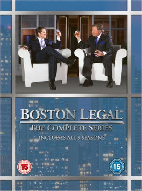Boston Legal The Complete Series - Seasons 1-5 (DVD Box Set)