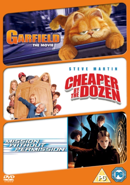 Garfield: The Movie/Cheaper By The Dozen/Mission Without... (DVD)